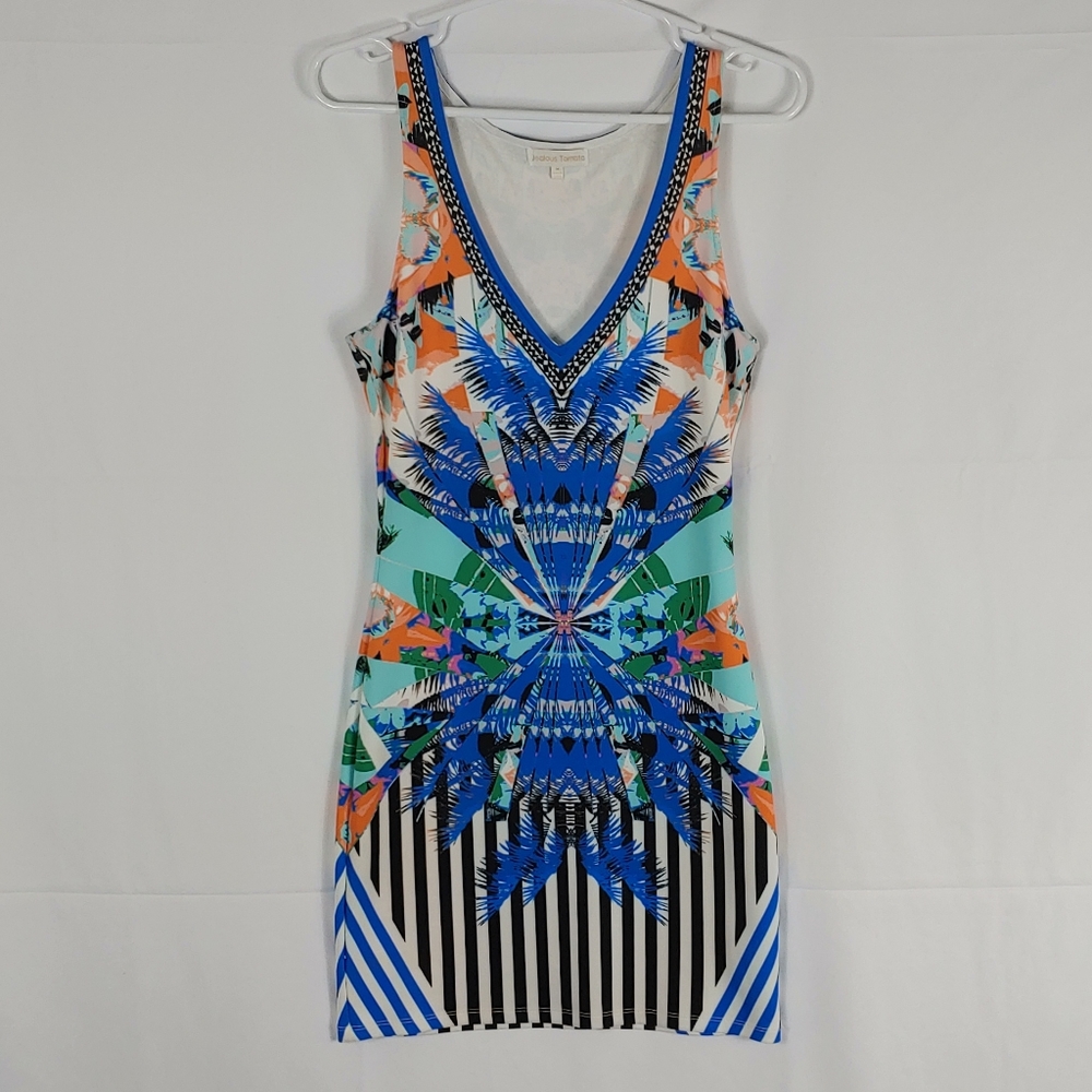 Miami Printed Cocktail Dress
